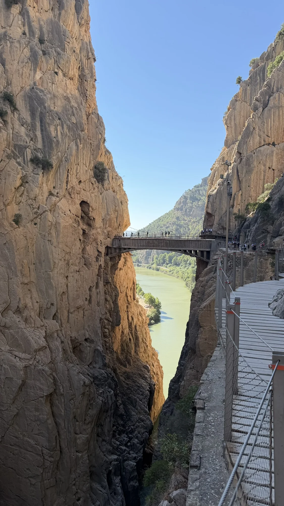 De loopbruggen van Caminito del Rey